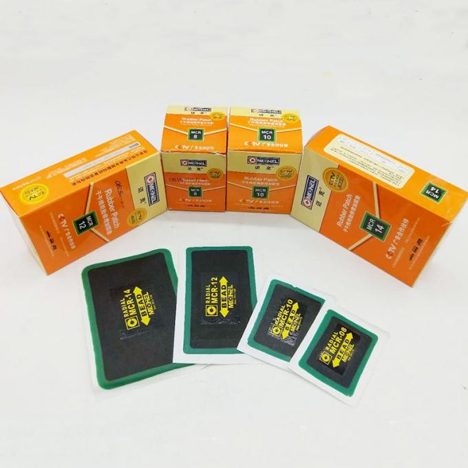 Michel 50&times;70mm G&uuml;&ccedil;lendirilmiş Soğuk Lastik Yama Kau&ccedil;uk ISO9001 2