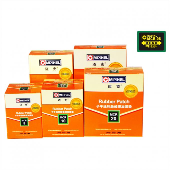 Michel 50&times;70mm G&uuml;&ccedil;lendirilmiş Soğuk Lastik Yama Kau&ccedil;uk ISO9001 5