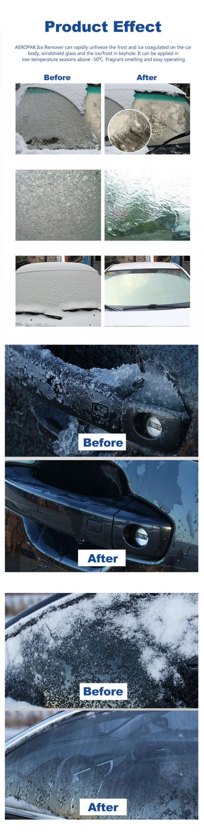 Aeropak 500ml &Ouml;n Cam Buz &Ccedil;&ouml;z&uuml;c&uuml; Sprey 12.3oz Araba Bakım Spreyi 0