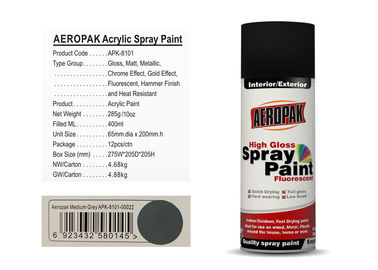 AEROPAK Aerosol Adhesive Spray , 400ml Automotive Aerosol Paint For Coating