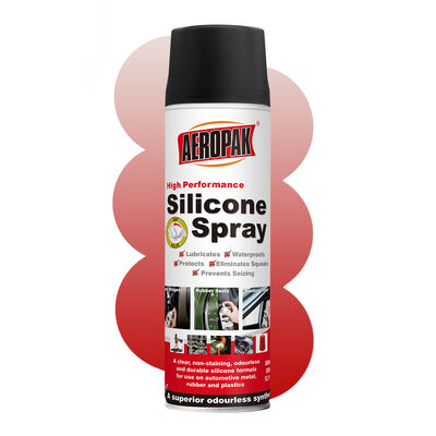 Aeropak 500ml Aerosol OEM High Performance Silicone Spray Base Oil Industrial Use Anti-wear Long Service Life Penetrating