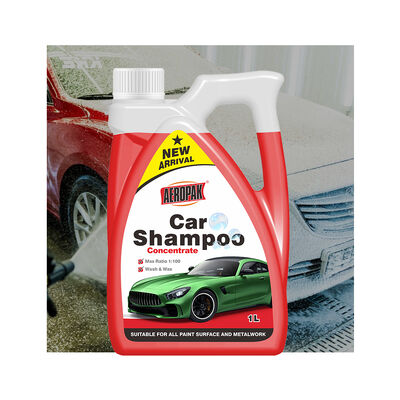 Aeropak 1000ml Limon Kokulu Yüksek köpüklü Araba Şampuanı Plastik Şişe Araç Yıkama Temizleyicisi