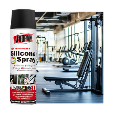 Aeropak 500 ml Aerosol Base Oil Silikon Sertifikası Yağlama Spreyi Etkili Gürültü Eliminasyonu