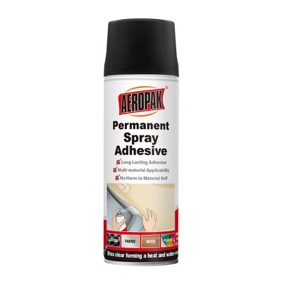 Aeropak 200ml Aerosol Kumaş Özel Şeffaf Kalıcı Yapıştırıcı Yapıştırıcılar Sızdırma Sızdırıcılar için Yüksek Sızdırma Kapsama Yapıştırıcılar