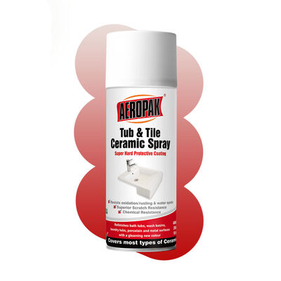 Aeropak 400ml Su geçirmez Beyaz Küvet ve Plak Refinishing Keramik Boya Spreyi