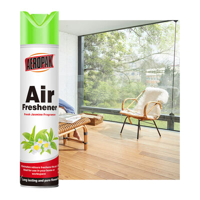 Aeropak 330ml Aerosol Yasmin Kokusu Kullanımı Etkili Koku Eliminasyonu Uzun ömürlü çevre dostu evcil hayvanlar için güvenli çocuk için güvenli hava tazeleyicisi
