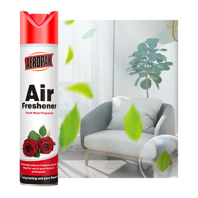 Aeropak 330ml Çevre Dostu Aerosol Gül Kokulu Oda Spreyi Ev ve Araba İç Mekan Kullanımı için Uzun Ömürlü