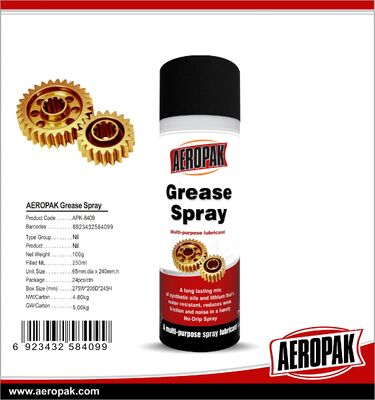 Aeropak 200ml Gres Yağı Spreyi